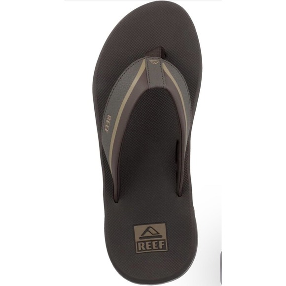 Reef Anchor Sandal Men Size 7 High‎ Arch Support Brown | Gum Beach Thong Sandal main image 6